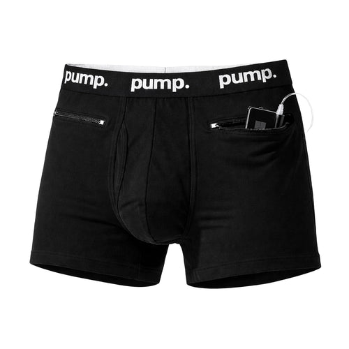 BLACK BOXER BRIEFS
