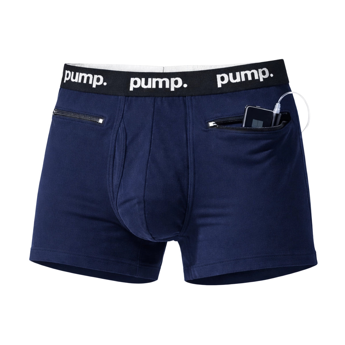 NAVY BOXER BRIEFS